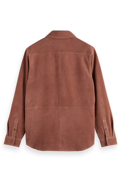 SUEDE SHIRT DRIFTWOOD 2
