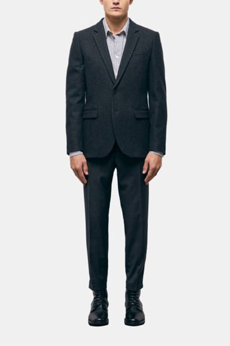 JACKET ONLY HERRINGBONE PATTERN DARK GREY 2