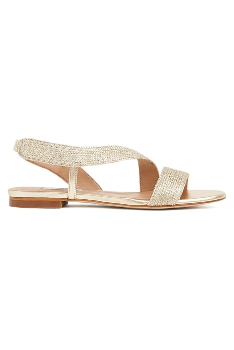 RACHEL ROPE LUREX FLAT SA SOFT GOLD 1