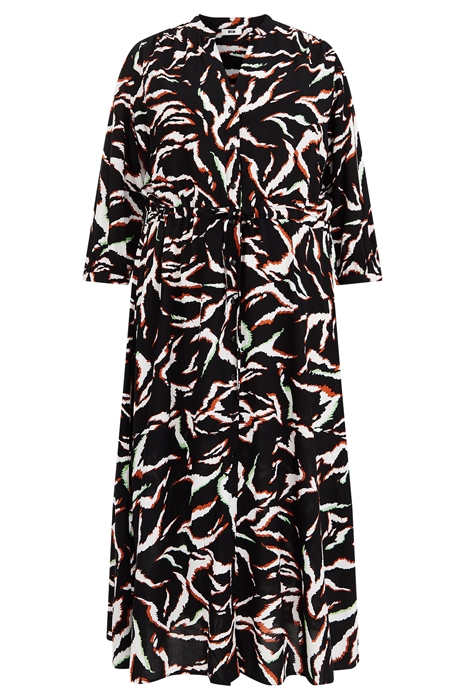 DRESS MID LENGTH BLACK 3