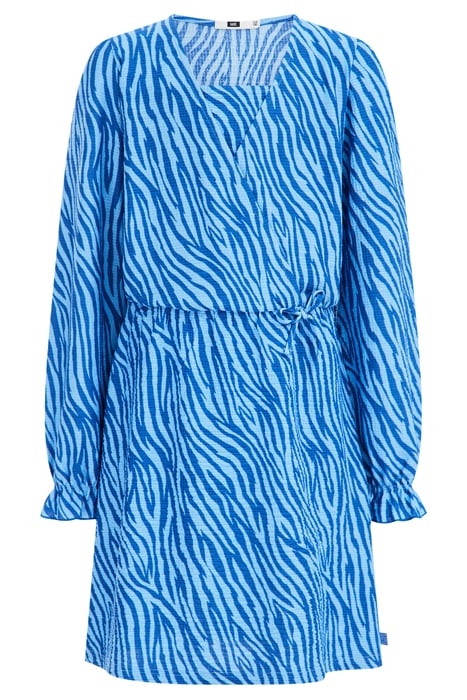 DRESS MID LENGTH BLUE 2