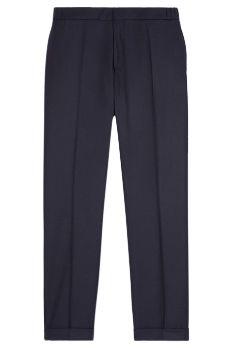 SUIT TROUSERS WITH ELASTIC BELT NAVY 4