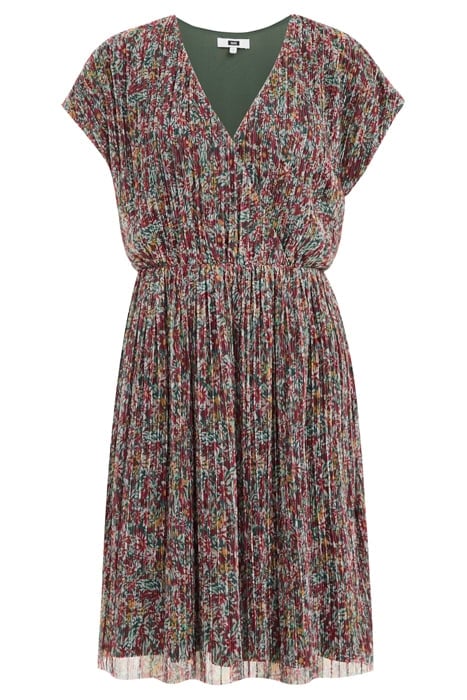 DRESS MID LENGTH DARK GREEN 3