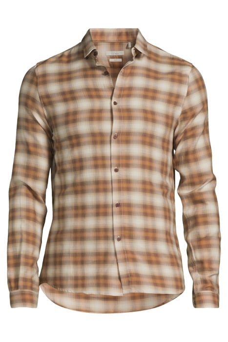 CAMEL CHECK REGULAR SHIRT CAMEL 3