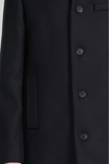 NAVY UPCYCLED STRAIGHT COAT NAVY 4