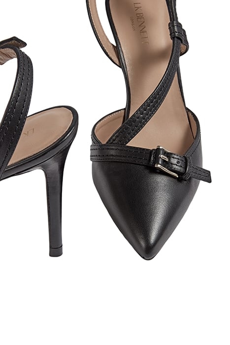 ANNETTE - BUCKLE STITCH BLACK 4