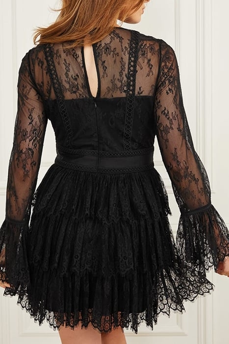 VIVIENNE DRESS JET BLACK 2