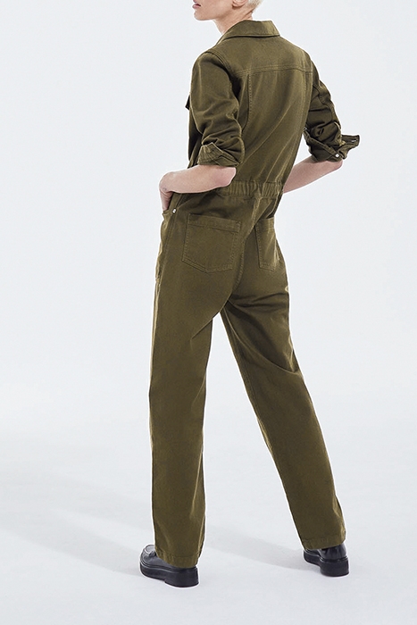 JEANS JUMPSUIT KAKI 2