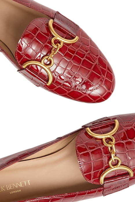 DAPHNE - SNAFFLE LEATHER RED 4