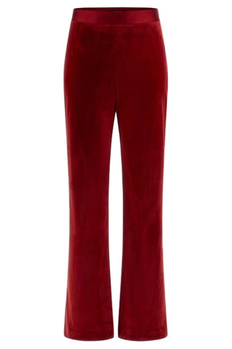 LILLI PANT LACQUER RED STRAIGHT 4