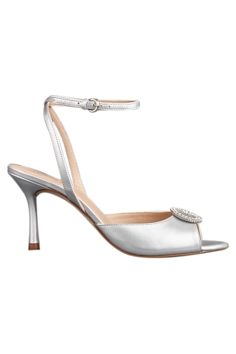 BELLE CRYSTAL OVAL TRIM SILVER 1