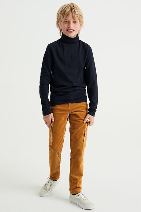 CARGO PANTS OCHRE YELLOW 2