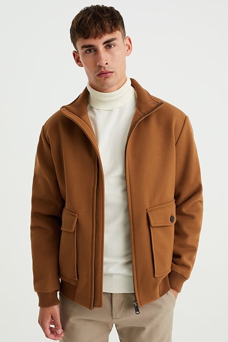 JACKET NORMAL LENGTH CARAMEL 1