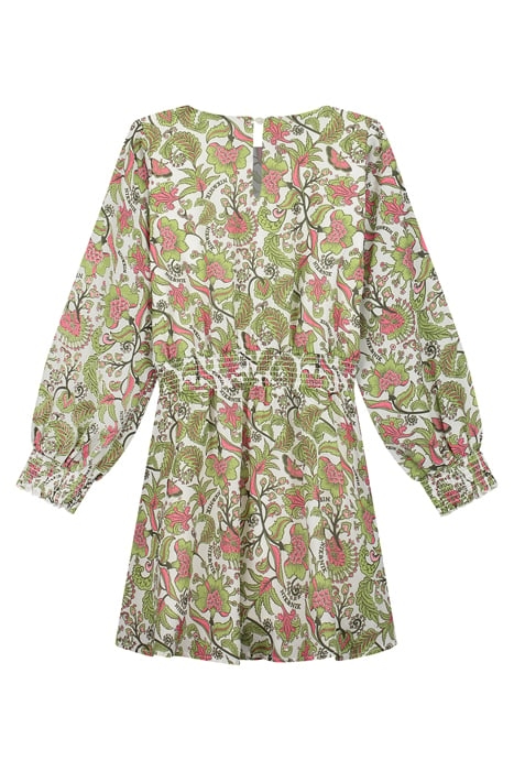 BELLA DRESS GARDEN GREEN 1