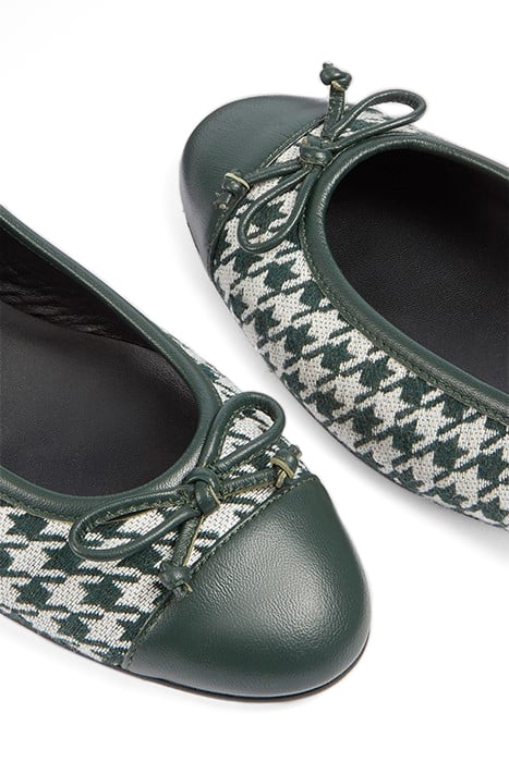 FL KARA BALLERINA FLATS GREEN 4