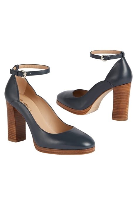 RAELYNN PLATFORM BLOCK NAVY 3