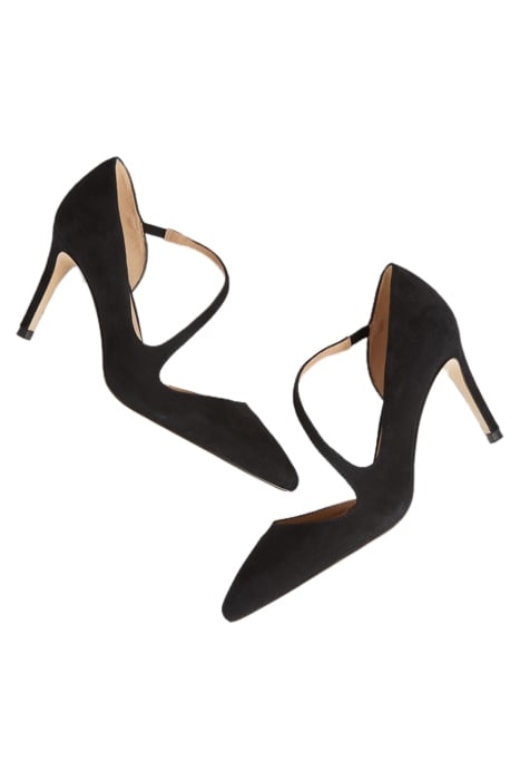 OC HEATHER SUEDE D'ORSAY BLACK 3