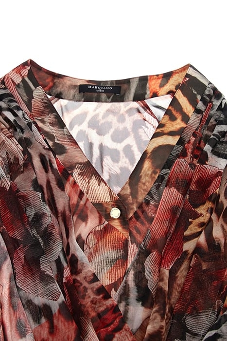 LEOPARD ROSE BLOUSE LEOPARD ROSE PRINT 8