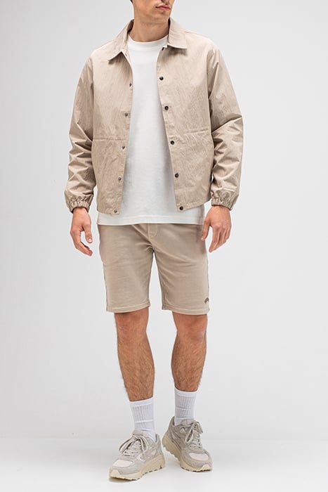 LEO OVERSHIRT STONE BEIGE 2