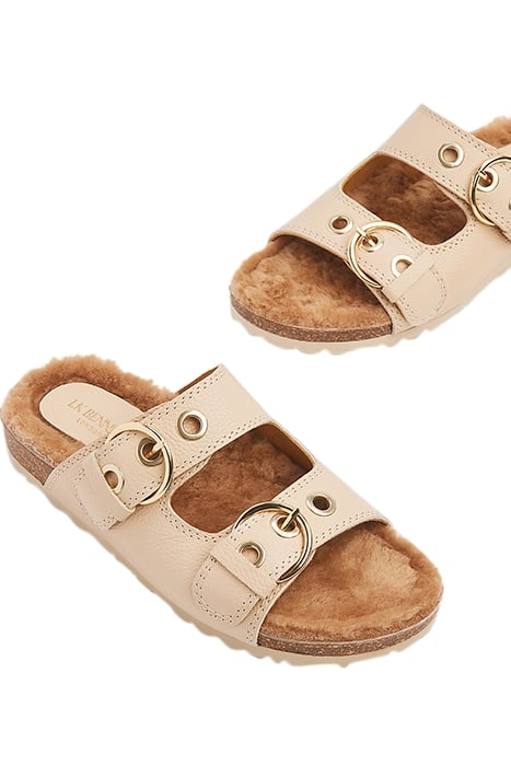 ROMEO FOOTBED DOUBLE STRA CAMEL 3