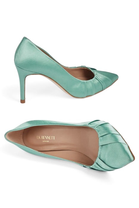 CC FLORENA PLEATED COURT TEAL 2