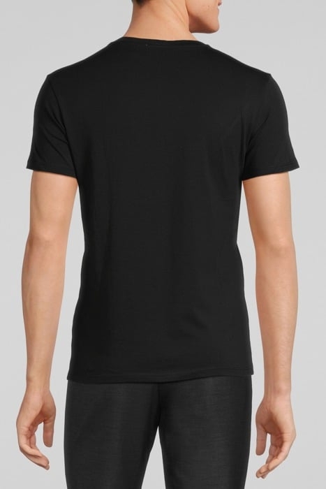 BLACK T-SHIRT WITH CARD GAME BLACK 2