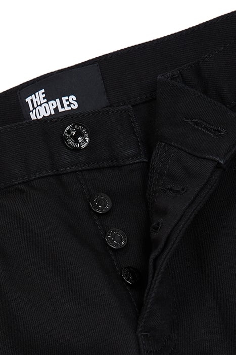 STRAIGHT BLACK JEANS BLACK 6