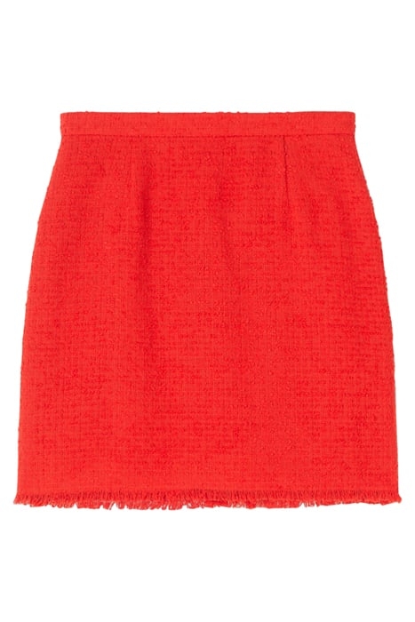 SK SASKIA - TWEED A LINE RED 4