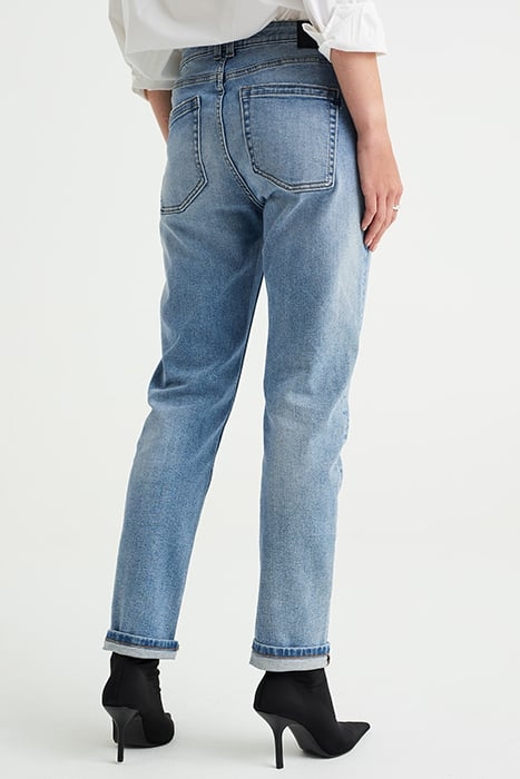 5POCKET HIGH WAIST LIGHT BLUE 2