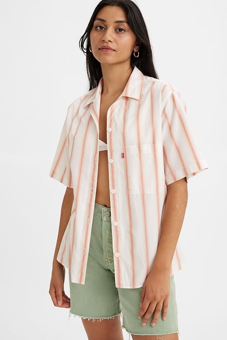 ALFIE BUTTON-DOWN SHIRT BEIGE 4