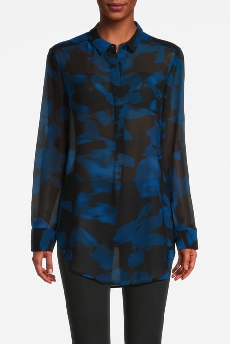 COMMA BLOUSES GREY/BLACK 1