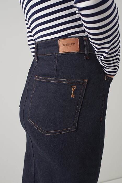 SK BETH - FRONT SPLIT INDIGO 5