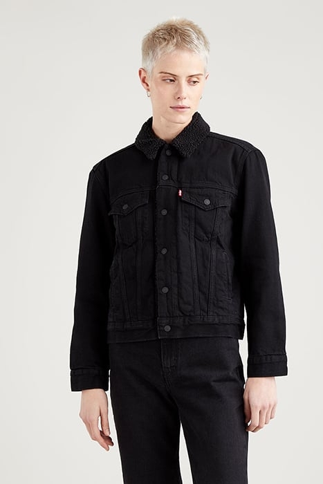 EX DENIM JACKET BLACK 6