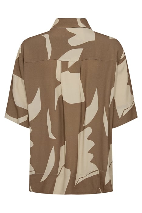 SELIANA 3422 SHIRT BROWN RICE 2