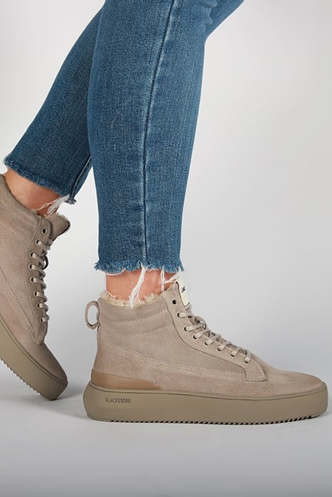 BLACKSTONE - SOLEY - YL65 WEATHERED TEAK - SNEAKER (HIGH) 4