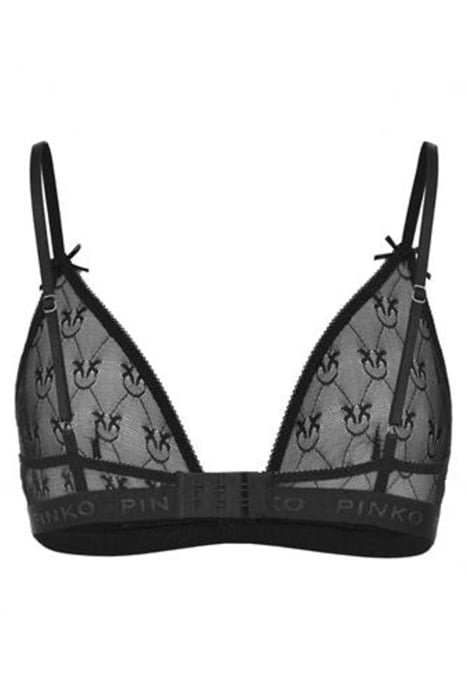 ALBA CHIARA REGGISENO PIZZO INDEMAGLIATO JACQUARD C/LOGO BLA 4