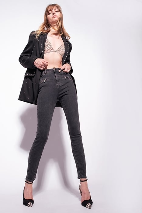 ROCHELLE TRIANGOLO CATENA STRASS NICKEL/CRYSTAL 2