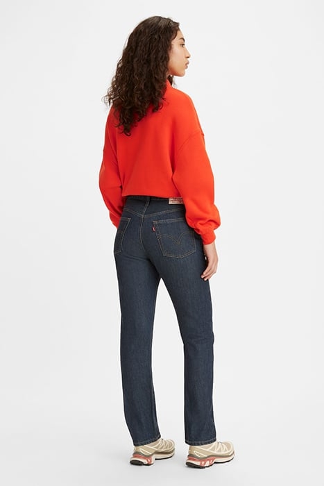 501 STRAIGHT JEANS NAVY 2