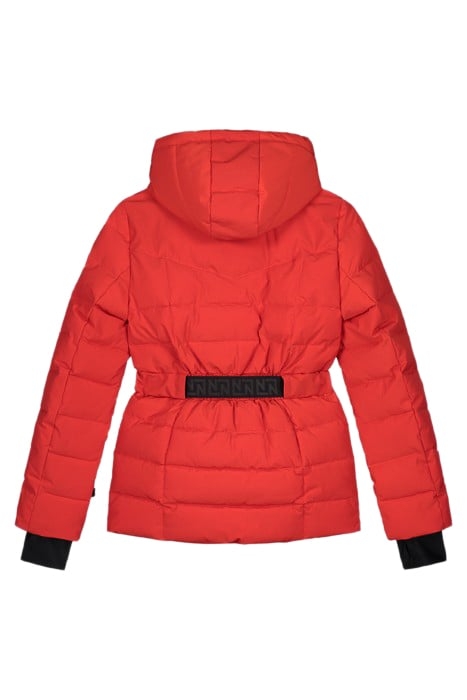 OLIVIA SKI JACKET KISSING RED 4