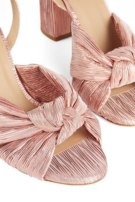 ELIANA PLISSE SANDAL PINK 3