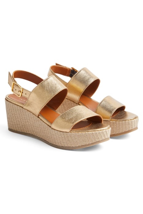 ADRIANA DOUBLE SANDAL SOFT GOLD 2