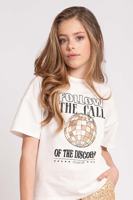 DISCO T-SHIRT OFF WHITE 1