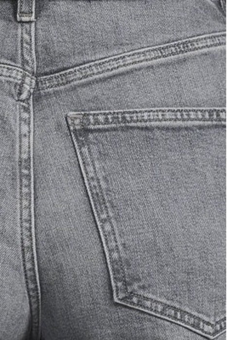 COTTON PANTS RINSED GREY W 5