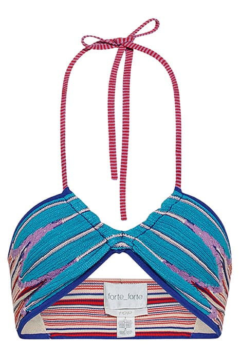 "HAPPY SUN" INTARSIA DRESS SUNSET 3