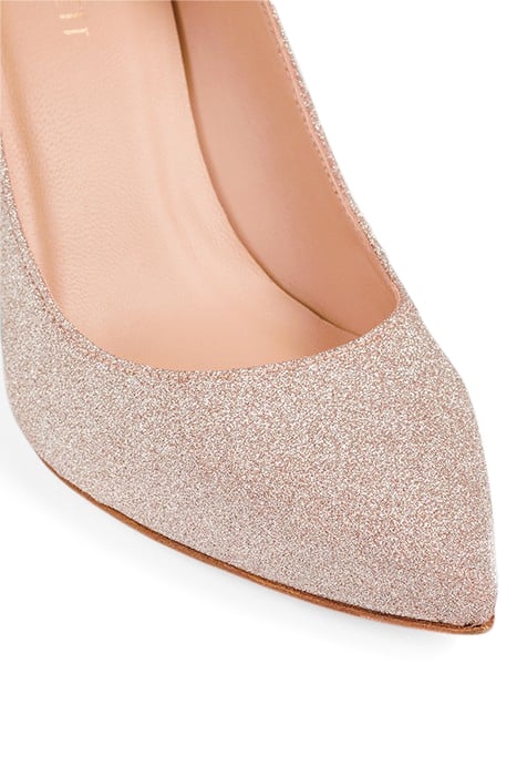 FLORET POINTED COURT HEEL ROSE 4