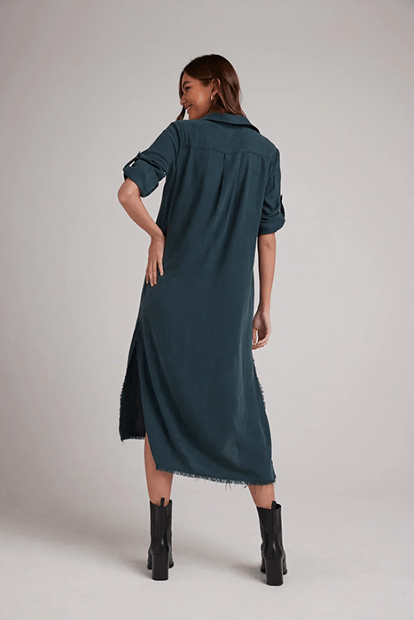 MAXI SHIRT DRESS JADE NIGHT 2