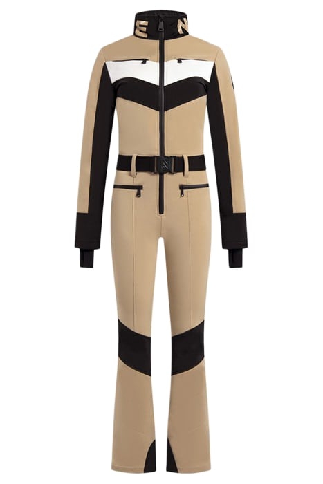 URIEL SKI JUMPSUIT DARK HUMMUS 2