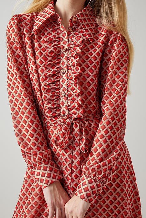 ENSOR SHIRT SHIRT DRESS MULTICOLOR 4