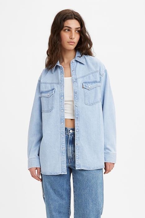 DORSEY BUTTON-DOWN SHIRT BLUE 1