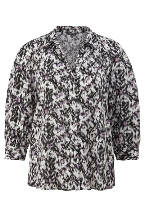 COMMA BLOUSES GREY/BLACK 4